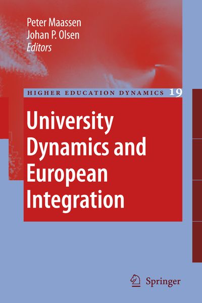 Produktbild: University Dynamics and European Integration