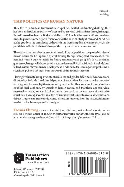 Produktbild: The Politics of Human Nature