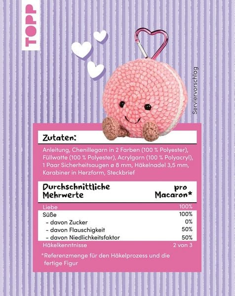 Produktbild: Amusing Lovables H&auml;kelset Fleur Macaron
