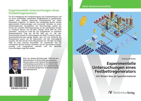 Experimentelle Untersuchungen eines Festbettregenerators, Taschenbuch von Andreas Michalka, AV Akademikerverlag, 9786202223164