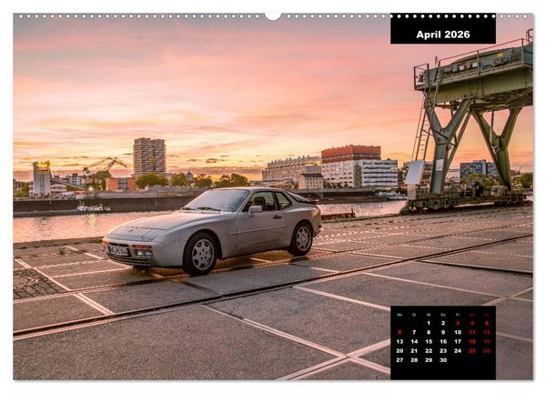 Produktbild: &acute;89 Porsche 944 S2 (hochwertiger Premium Wandkalender 2026 DIN A2 quer), Kunstdruck in Hochglanz