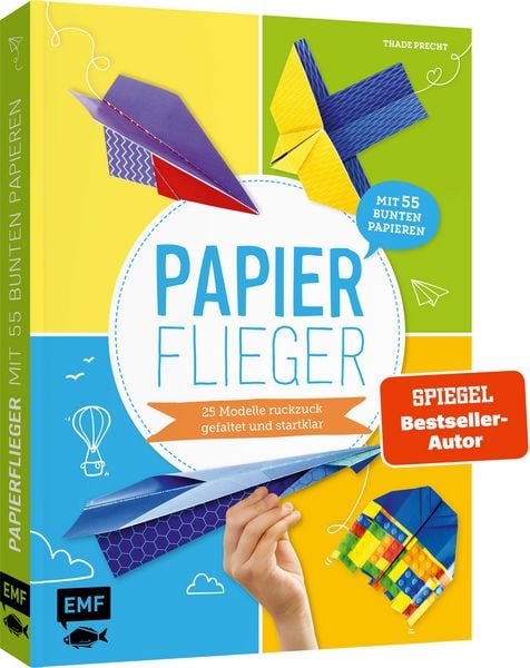 Produktbild: Papierflieger – 25 Modelle ruckzuck gefaltet und startklar