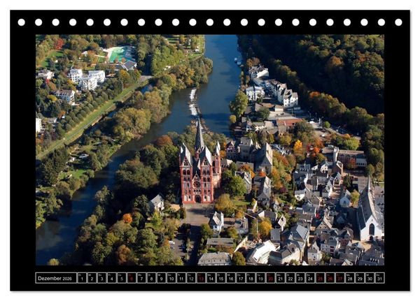 Produktbild: Deutschland aus der Vogelperspektive (Tischkalender 2026 DIN A5 quer), CALVENDO Monatskalender