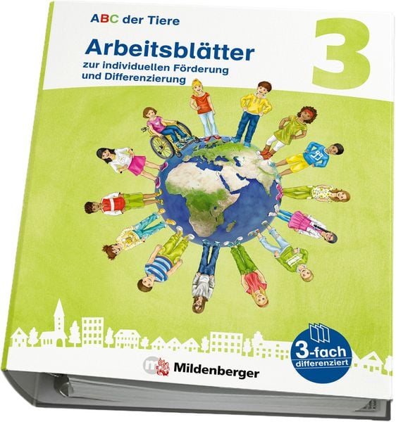 Produktbild: ABC der Tiere 3 Neubearbeitung - Arbeitsbl&auml;tter zur individuellen F&ouml;rderung und Differenzierung