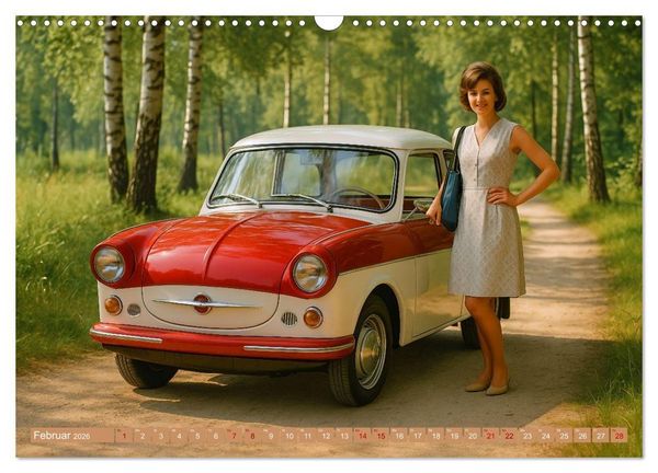 Produktbild: Alltagsgeschichten mit Trabant (Wandkalender 2026 DIN A3 quer), CALVENDO Monatskalender