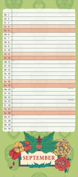 Produktbild: Frida Kahlo Notizkalender 2027