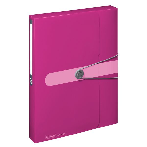 Produktbild: Herlitz Sammelbox A4 PP, Opak Beere