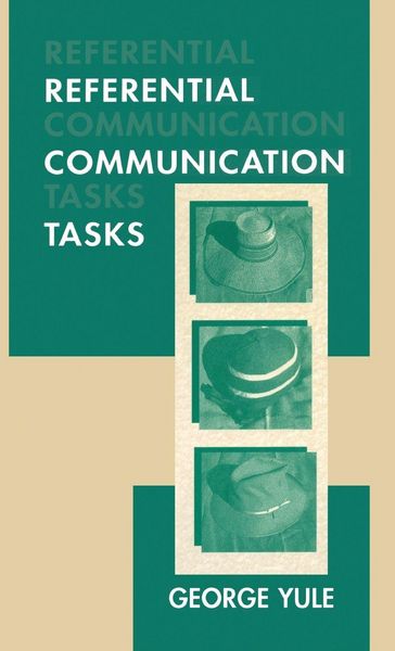Produktbild: Referential Communication Tasks