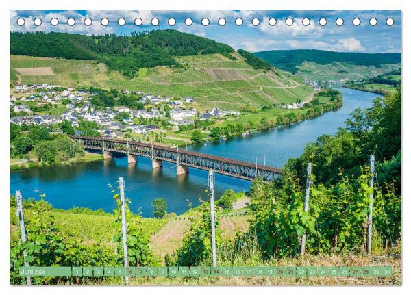 Produktbild: Mosellandschaften (Tischkalender 2026 DIN A5 quer), CALVENDO Monatskalender