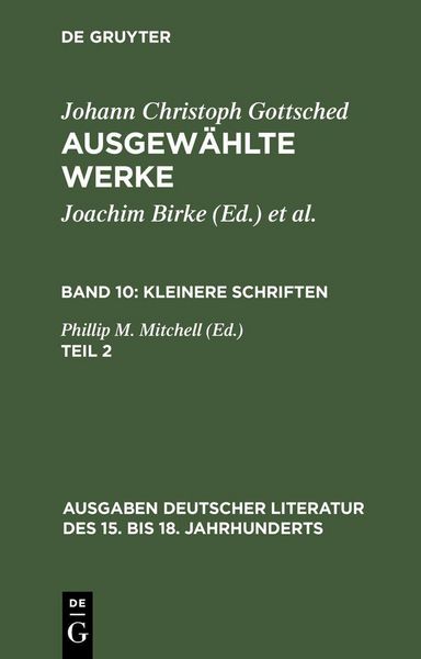 Produktbild: Kleinere Schriften. Zweiter Teil