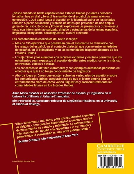 Produktbild: El Espa&ntilde;ol de los Estados Unidos