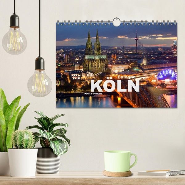 Produktbild: Cologne - K&ouml;ln (Wandkalender 2026 DIN A4 quer), CALVENDO Monatskalender
