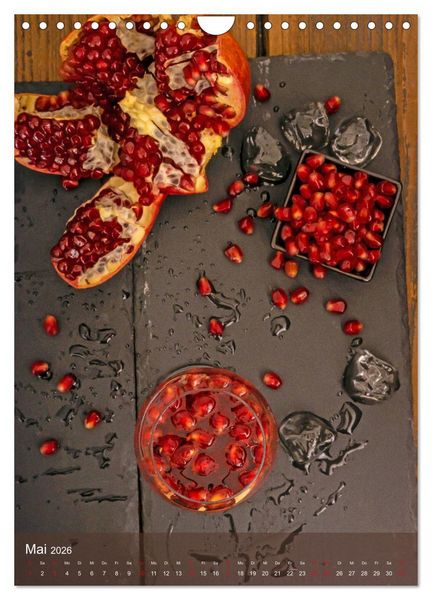 Produktbild: Granatapfel (Wandkalender 2026 DIN A4 hoch), CALVENDO Monatskalender