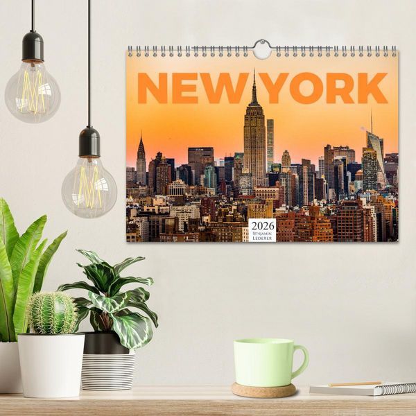 Produktbild: New York - Eine Weltstadt (Wandkalender 2026 DIN A4 quer), CALVENDO Monatskalender