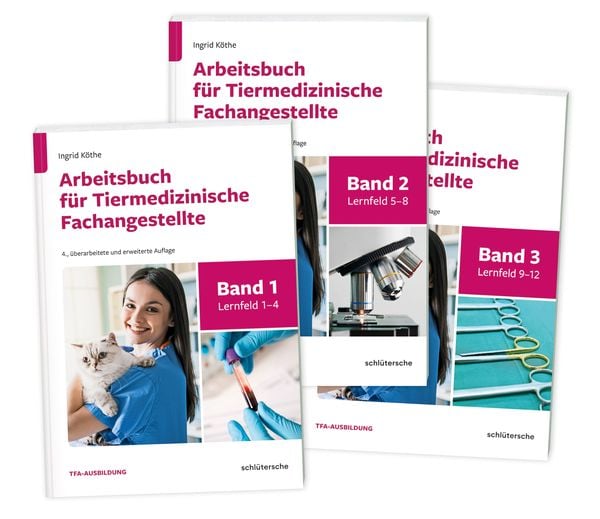 Produktbild: Arbeitsb&uuml;cher f&uuml;r Tiermedizinische Fachangestellte SET