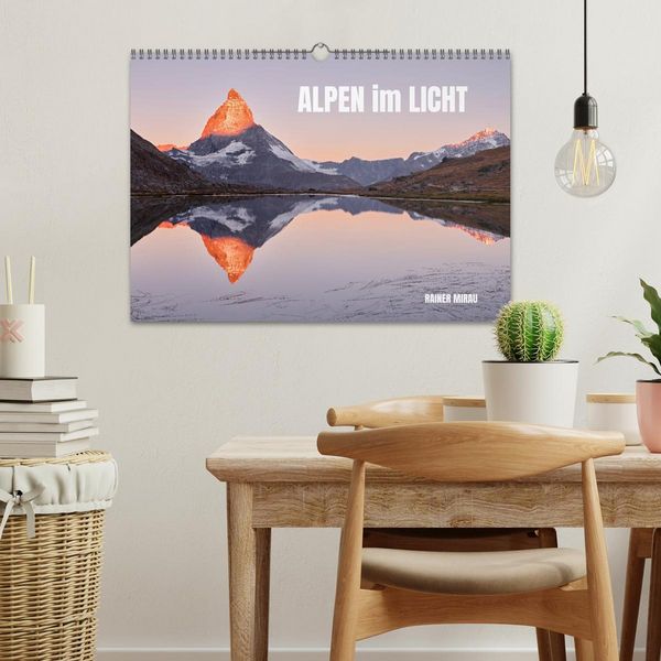 Produktbild: Alpen im Licht (Wandkalender 2027 DIN A3 quer), CALVENDO Monatskalender