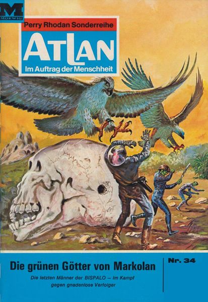 Produktbild: Atlan 34: Die gr&uuml;nen G&ouml;tter von Markolan