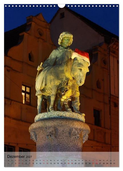 Produktbild: MEIN HALLE / SAALE (Wandkalender 2027 DIN A3 hoch), CALVENDO Monatskalender