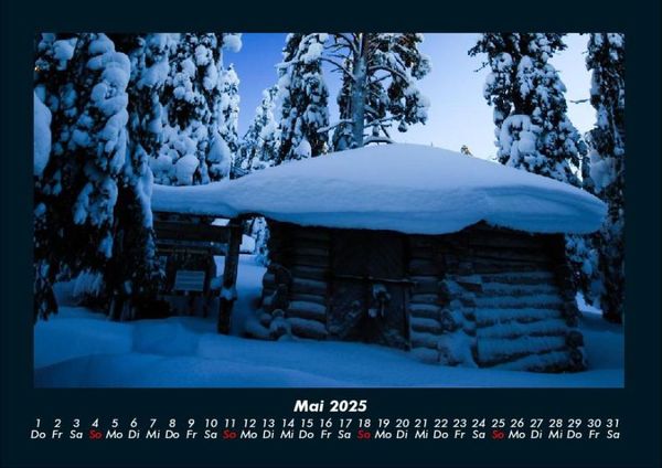 Produktbild: Winterzauber 2025 Fotokalender DIN A4