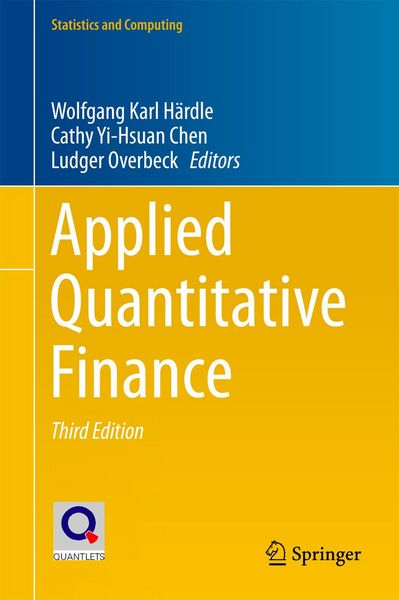 Produktbild: Applied Quantitative Finance