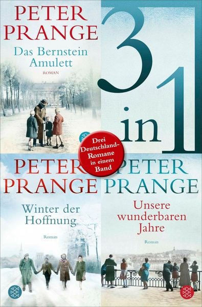 Produktbild: Das Bernstein-Amulett / Winter der Hoffnung / Unsere wunderbaren Jahre - Drei Deutschland-Romane in einem Band