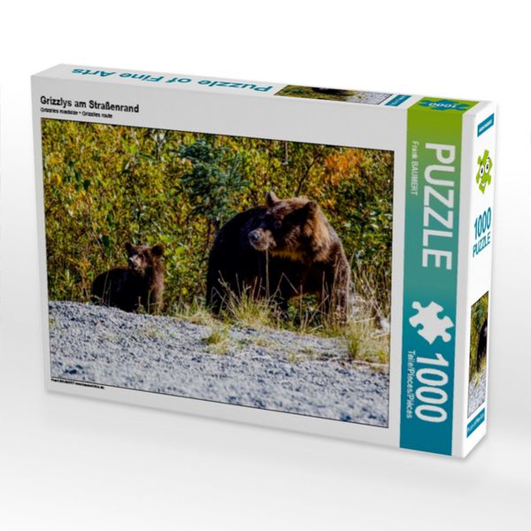 Produktbild: Grizzlys am Stra&szlig;enrand (Puzzle)