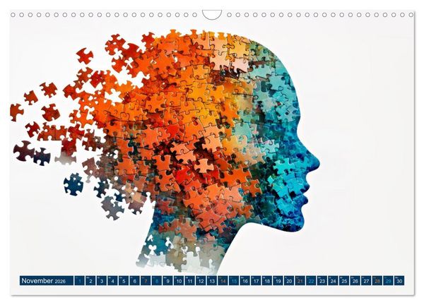 Produktbild: Faszination PUZZLE (Wandkalender 2026 DIN A3 quer), CALVENDO Monatskalender