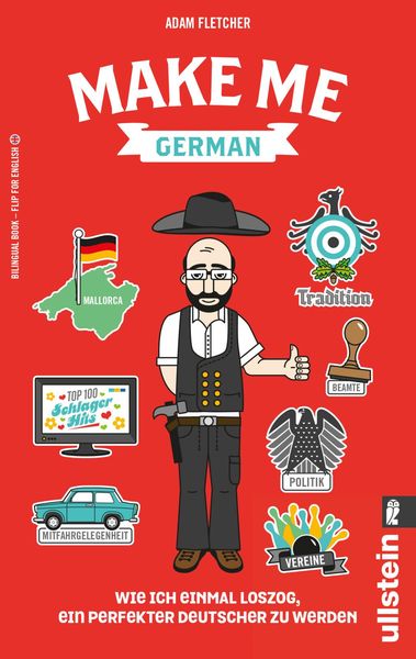 Produktbild: Make me German! Zweisprachiges Wendebuch Deutsch/ Englisch