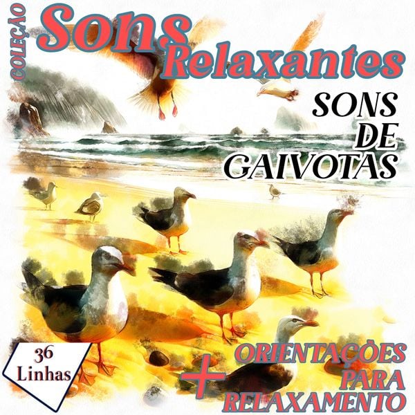 Produktbild: Cole&ccedil;&atilde;o Sons Relaxantes - Sons de Gaivotas