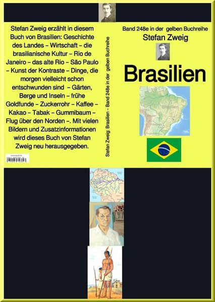 Produktbild: Stefan Zweig: Brasilien - Band 248 in der gelben Buchreihe - bei J&uuml;rgen Ruszkowski