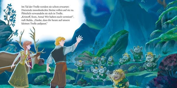 Produktbild: Maxi-Mini Disney: Gutenacht-Geschichten 240: Olaf und die Trollbabys