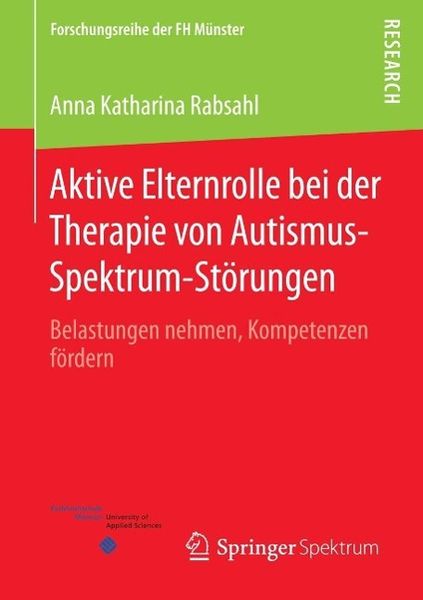 Produktbild: Aktive Elternrolle bei der Therapie von Autismus-Spektrum-St&ouml;rungen