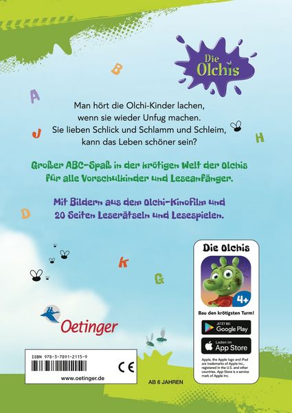 Produktbild: Die Olchis. Das Olchi-ABC zum Film