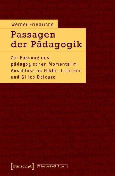 Produktbild: Passagen der P&auml;dagogik