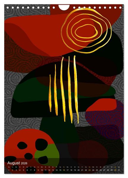 Produktbild: Kunst im Zeitgeist (Wandkalender 2026 DIN A4 hoch), CALVENDO Monatskalender