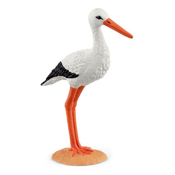 Produktbild: schleich&reg; 13936 - Farm World, Storch, Tierfigur, 8,9cm
