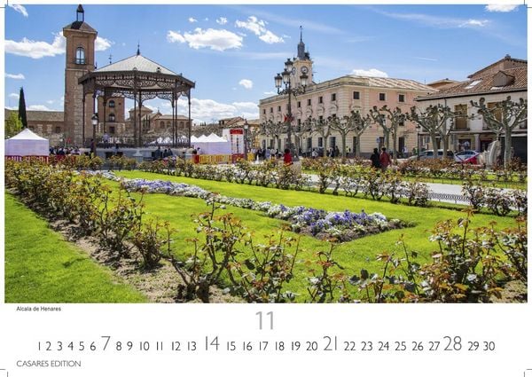 Produktbild: Madrid Kalender 2027 &ndash; Wandkalender | Fotokalender Spanien 24x35cm - mit atemberaubenden Fotos der bekanntesten Sehensw&uuml;rdigkeiten und Highlights der spanischen Metropole
