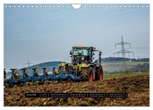 Produktbild: Landwirtschaft - Von der Saat bis zur Ernte (Wandkalender 2026 DIN A4 quer), CALVENDO Monatskalender