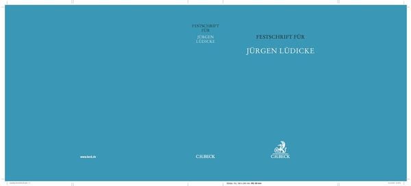Produktbild: Festschrift f&uuml;r J&uuml;rgen L&uuml;dicke