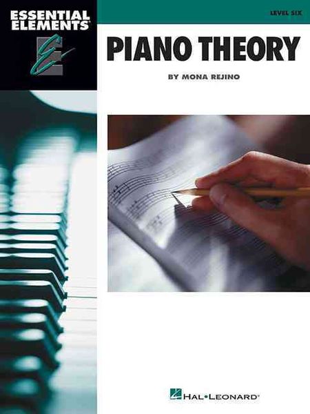 Produktbild: Essential Elements Piano Theory Level 6 Piano Sheet Music Theory Workbook for Students and Teachers Advanced Piano Method Book with Exercises for Chords, Ear Training, Improvisation
