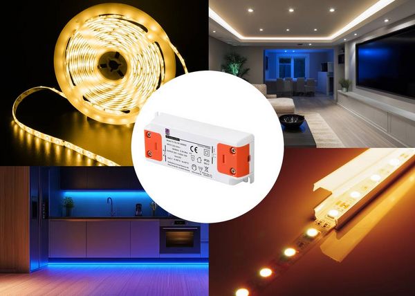 Produktbild: TRU COMPONENTS TC-YSL15F-2400625 LED-Trafo Konstantspannung 15W 0.625A 24 V/DC M&ouml;belzulassung, &Uuml;berspannung, Montage auf
