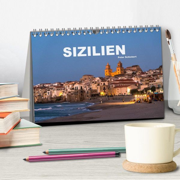 Produktbild: Italien - Sizilien (Tischkalender 2026 DIN A5 quer), CALVENDO Monatskalender