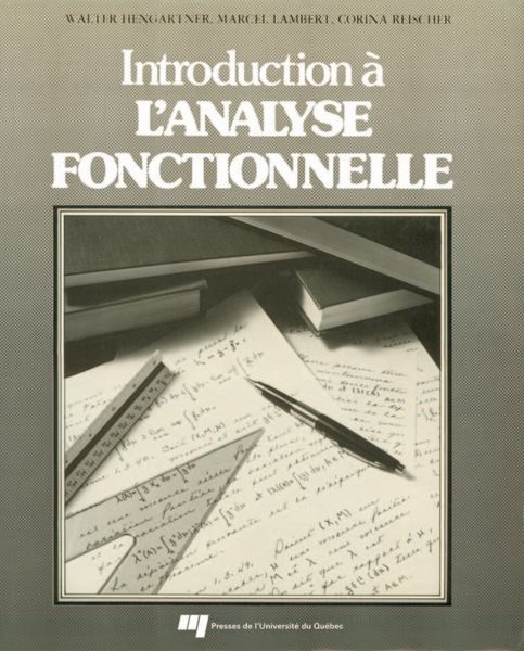 Produktbild: Introduction &agrave; l'analyse fonctionnelle