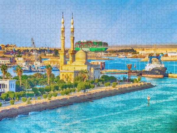 Produktbild: CALVENDO Puzzle Moschee | 1000 Teile Lege-Gr&ouml;&szlig;e 64x48cm Foto-Puzzle f&uuml;r gl&uuml;ckliche Stunden