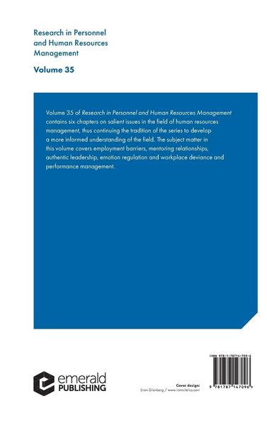 Produktbild: Research in Personnel and Human Resources Management