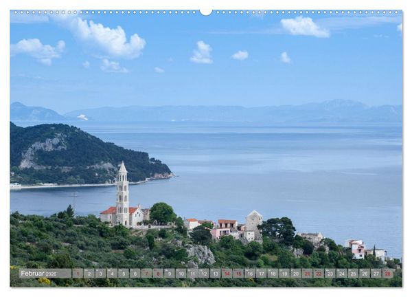 Produktbild: Dalamtinische K&uuml;ste - Momente einer Reise (hochwertiger Premium Wandkalender 2026 DIN A2 quer), Kunstdruck in Hochglanz