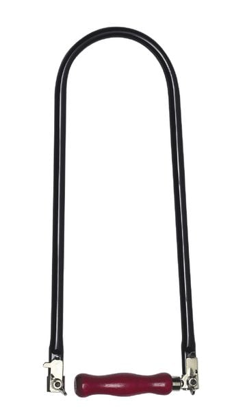 PEBARO 750K/400 - Profi-Laubsäge, Laubsägebogen mit Federspannvorrichtung, 400 mm Ausladung