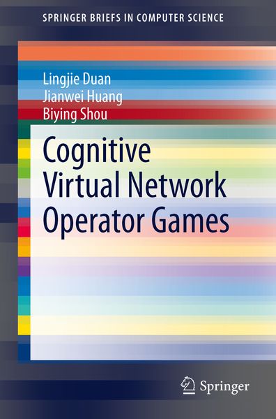 Produktbild: Cognitive Virtual Network Operator Games