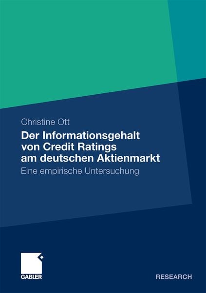 Produktbild: Der Informationsgehalt von Credit Ratings am deutschen Aktienmarkt