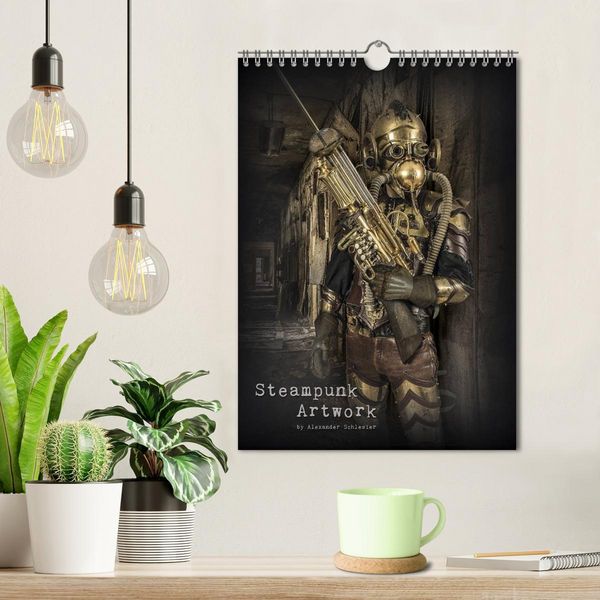 Produktbild: Steampunk Artwork (Wandkalender 2026 DIN A4 hoch), CALVENDO Monatskalender